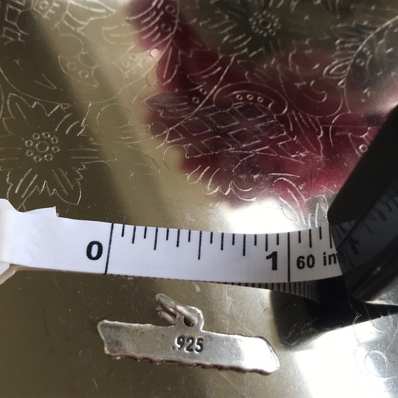 925 Sterling Silver Cowboys Charm - Picture 3 of 3